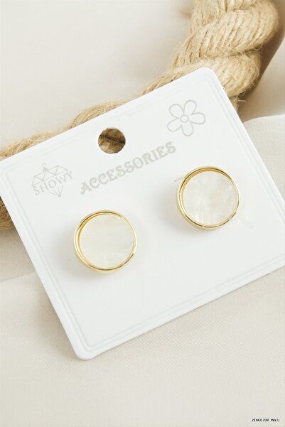 ZERO LAND Zngzrmll Round (05227) Earrings Yellow