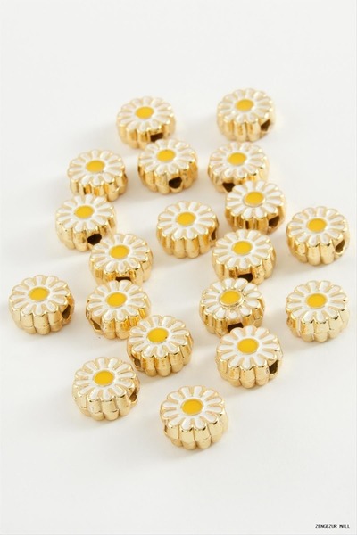 ZERO LAND Zngzrmll Daisy Enamel Bracelet and Pendant Horse 1 (14657) Piece Ye...