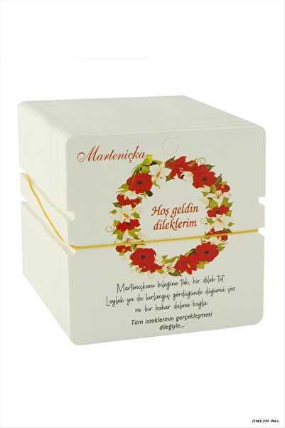 ZERO LAND Zngzrmll Marteniçka Bracelet (12129) Card White