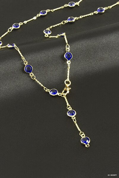 ZERO LAND Aconcept Crystal Stone Y (10132) Necklace Yellow