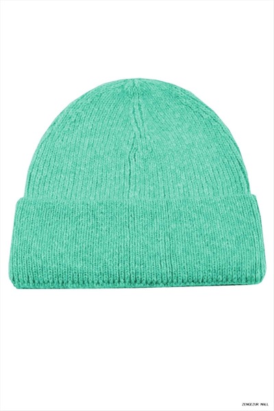 ZERO LAND Zngzrmll Colorful Knitwear (13224) Beanie Turquoise