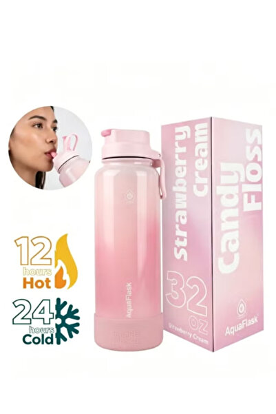 AquaFlask Candy Floss (32oz) Vacuum Insulated Water Bottle
