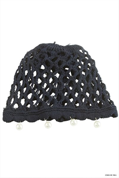 ZERO LAND Zngzrmll Women's Summer Braided Pearl Mesh Bohemian Bonnet (22424) ...