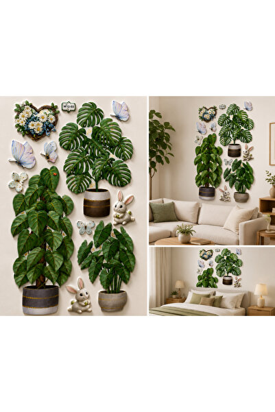 Home Decor Autocolant Decorativ 3D Premium pentru Perete cu Efect de Relief, ...