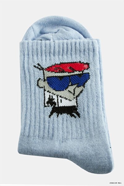 ZERO LAND Zngzrmll Çzgflm College Socks (20206) 8X28 Blue