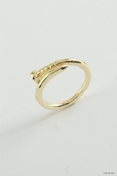 ZERO LAND Zngzrmll Nails Metal (15609) Ring Yellow