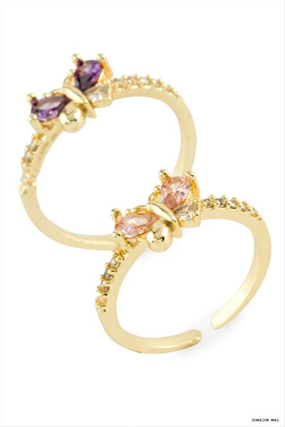 ZERO LAND Zngzrmll Zircon Stone Metal (23005) Ring Yellow