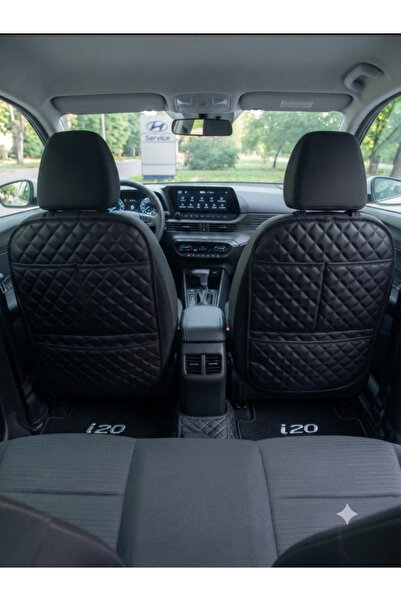 ESR hyundai i20 koltuklara özel tam uyumlu 2 adet koltuk arkası üstten alttan...