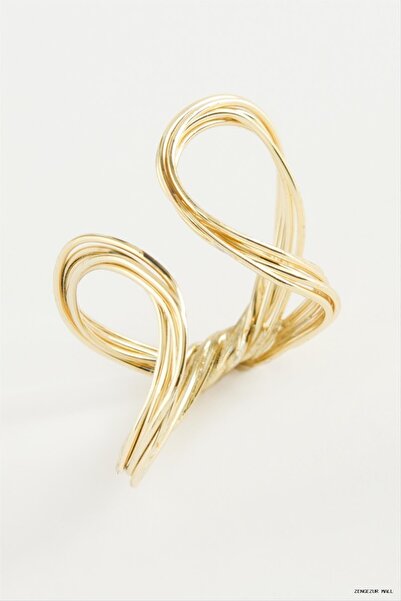 ZERO LAND Zngzrmll Oval Metal (30102) Ring Yellow