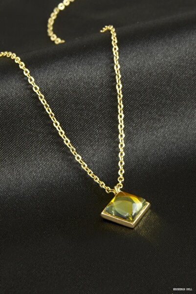 ZERO LAND Zngzrmll Square Glass (31251) Pendant Yellow