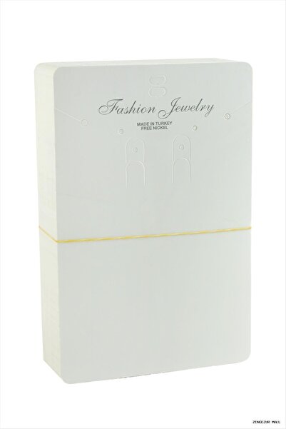 ZERO LAND Zngzrmll Rectangle Set Pendant Cards 100 (25314) Pcs White