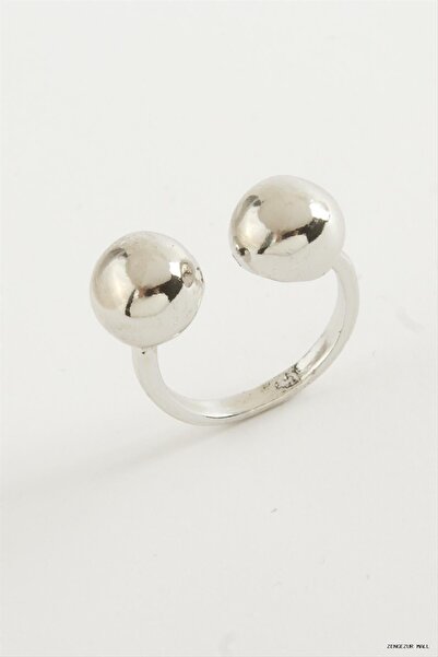 ZERO LAND Zngzrmll Top Metal Ring (31628) Silver Color