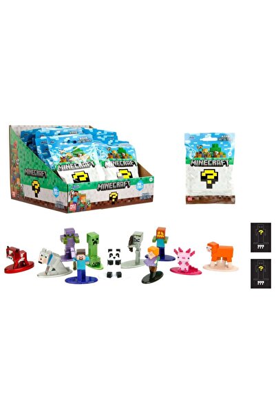 Jada Toys Μάινκραφτ διάφορες μεταλλικές φιγούρες έκπληξη 4 εκ.