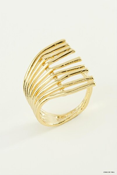 ZERO LAND Zngzrmll Scythe Metal (30413) Ring Yellow