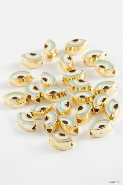 ZERO LAND Zngzrmll Eye Enamel Bracelet and Pendant Horse 1 (30548) Piece Turq...