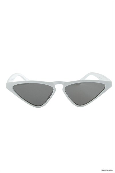 ZERO LAND Zngzrmll Triangle Frame Sun (31718) Glasses White
