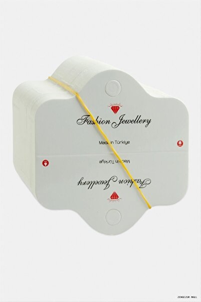 ZERO LAND Zngzrmll Diamond Pendant Card 200 (32410) Pieces White