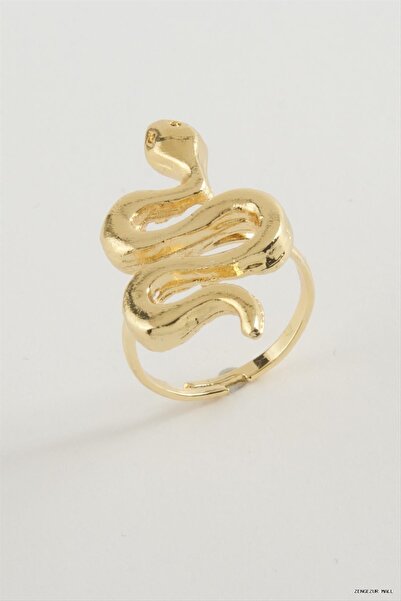 ZERO LAND Zngzrmll Snake Metal (31650) Ring Yellow
