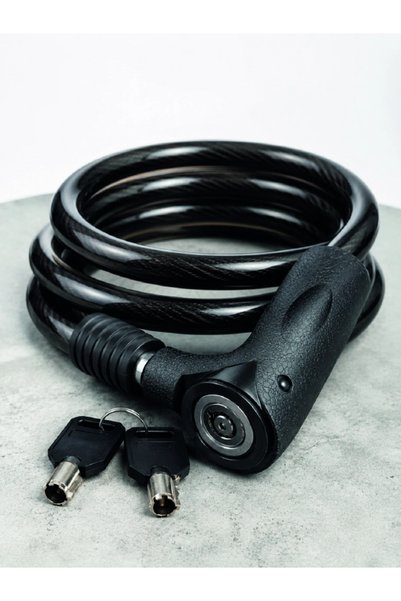 shopwave Pln Thick Pvc Coated Durable Motorcycle and Bicycle Security Lock
