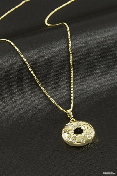 ZERO LAND Zngzrmll Xuping Baguette Zircon Stone Luxury Steel (54200) Necklace...