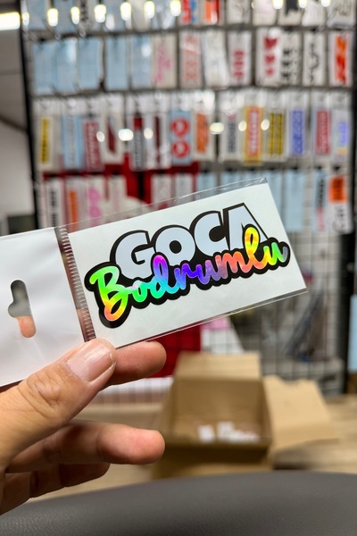 Yalıgraf Reklam Tabela Goca Basement Hologram Sticker Motor Sticker Car Auto ...