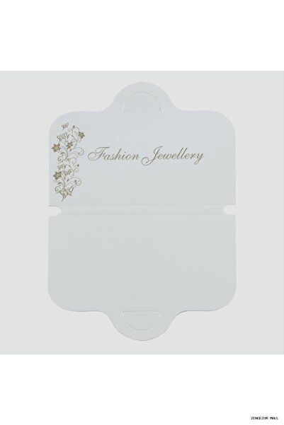 ZERO LAND Zngzrmll Luxury Necklace (63453) Card White