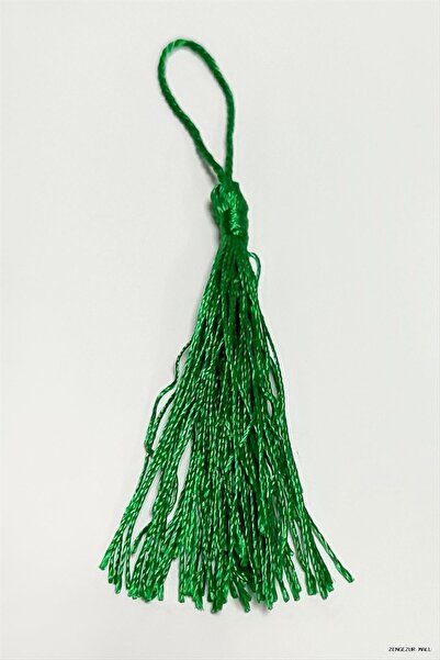 ZERO LAND Zngzrmll 1 Piece Cotton Tassel 14 (60450) cm Green