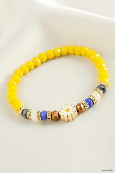 ZERO LAND Zngzrmll Papatya Kristal Tr (60906) Bracelet Yellow