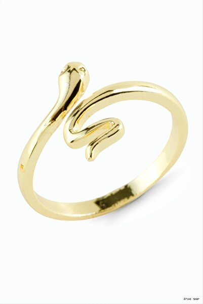 ZERO LAND Ilkestor Snake Metal (63811) Ring Yellow