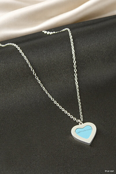 ZERO LAND Ilkestor Steel Necklace (60621) Silver Color
