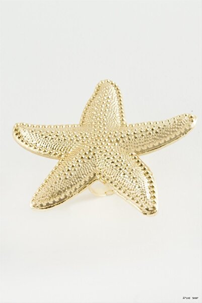 ZERO LAND Ilkestor Starfish Metal (61141) Ring Yellow