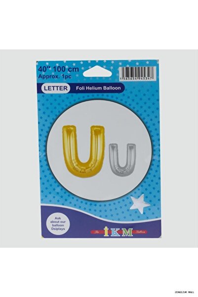 ZERO LAND Zngzrmll Yellow Color 40X100 Letter Foil (40439) Balloon U