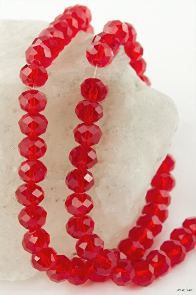 ZERO LAND Ilkestor Colorful Crystal String Stone 8 (60330) mm Red