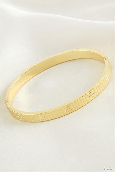 ZERO LAND Ilkestor Crt Luxury Steel Handcuffs (55250) Bracelet Yellow
