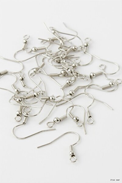 ZERO LAND Ilkestor Earrings Ca Atı 1 Piece (60956) Silver Color