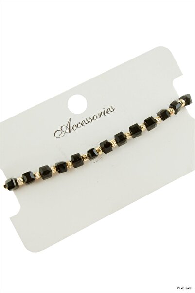 ZERO LAND Ilkestor Cube Crystal (60159) Bracelet Black