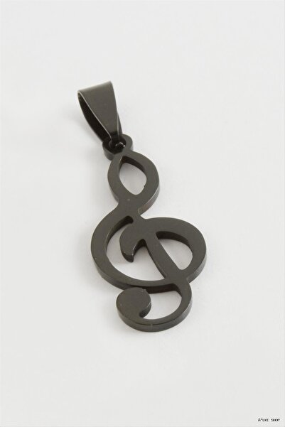 ZERO LAND Ilkestor Sol Note Steel Pendant 3 (65909) cm Black