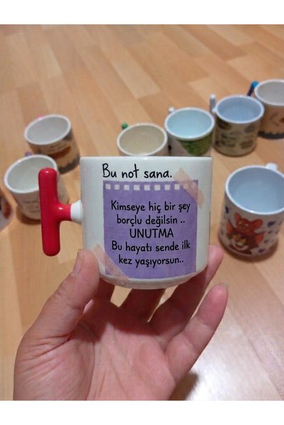 Arden Pes Etme Motivasyon Kupa Bardak – Kendin İçin Çabala, Kendini Seç – Anl...