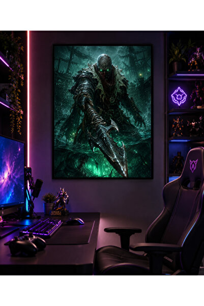 Miutic Print Studio Tablou Gaming League of Legends – Pyke, Asasinul Adâncuri...