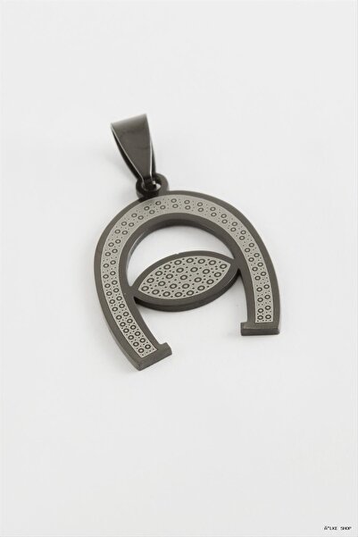 ZERO LAND Ilkestor Nal Steel Pendant 2.5 (71903) cm Black