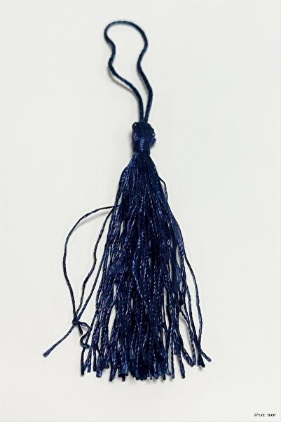 ZERO LAND Ilkestor 1 Piece Cotton Tassel 14 (65457) cm Navy Blue