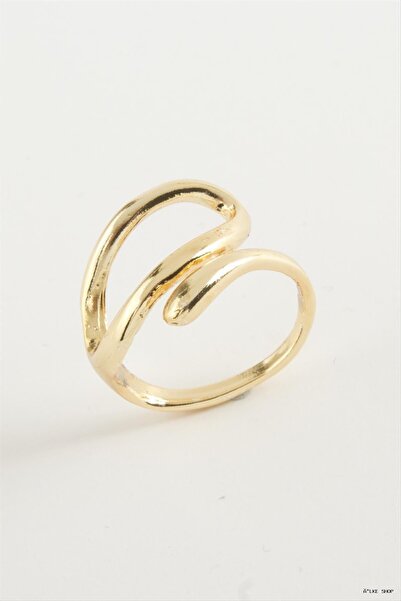 ZERO LAND Ilkestor Oval Metal (65607) Ring Yellow