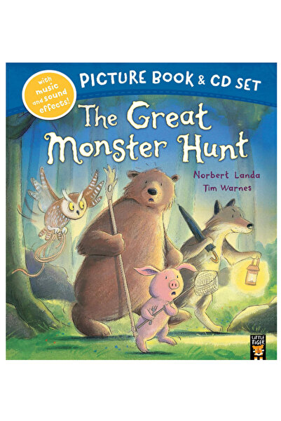 Little Tiger Press The Great Monster Hunt Book & Cd