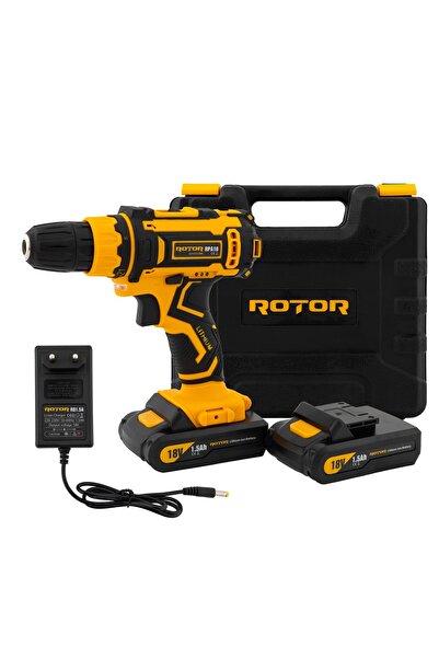 Rotor Masina de gaurit si insurubat pe acumulator Rotor, 18V, 15Ah, Li-Ion, 2...