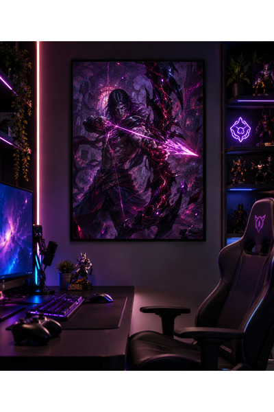 Miutic Print Studio Tablou Gaming League of Legends – Varus, Arcașul Corupt, ...