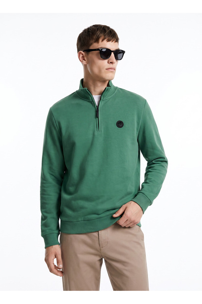 Discovery Expedition D5WM-SWT3941 Yeşil Erkek Sweatshirt