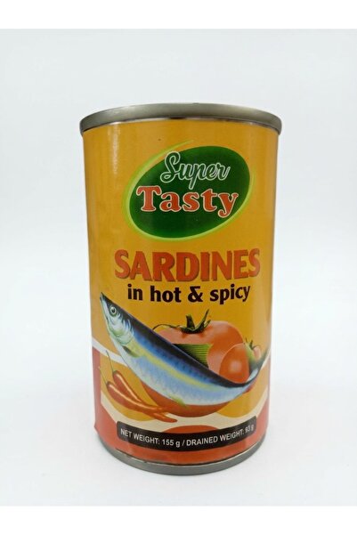 Super Tasty Sardines In Hot & Spicy 155g