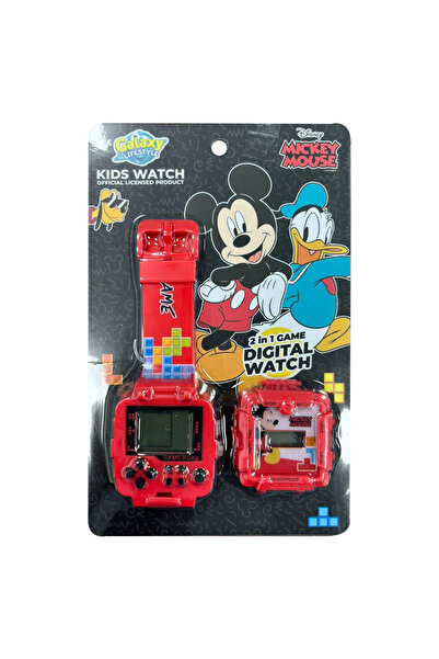 Mickey Mouse Kids LED Digital Watch with Games – 2-in-1