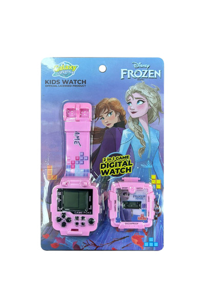Frozen Kids LED Digital Watch with Games – 2-in-1