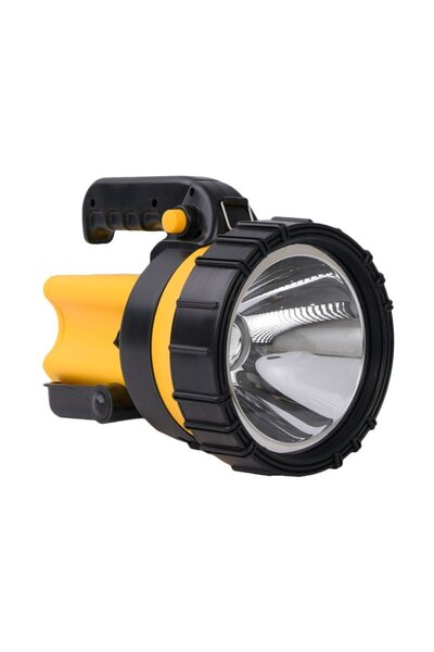 OEM LED flashlight Lohuis 35369, 5W, 200lm, with battery, black + yellow